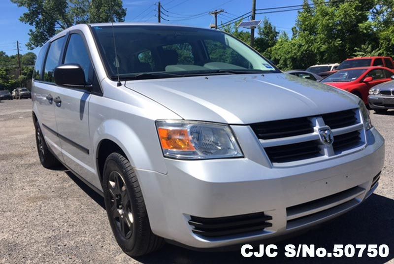 2008 Left Hand Dodge Grand Caravan Silver for sale Stock No. 50750