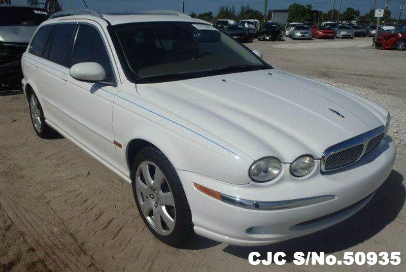 2006 Left Hand Jaguar XType White for sale Stock No. 50935 Left