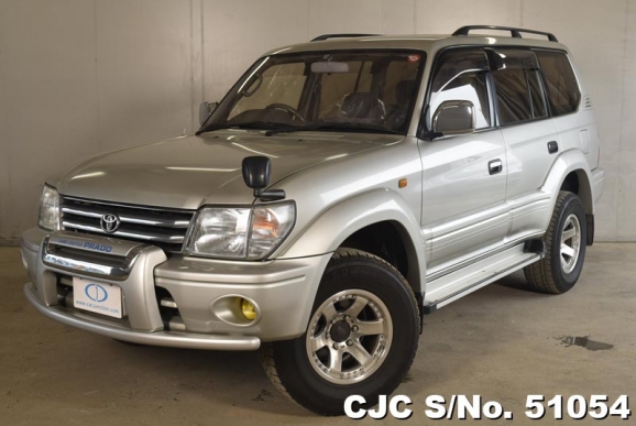 1998 Toyota Land Cruiser Prado Silver for sale | Stock No. 51054