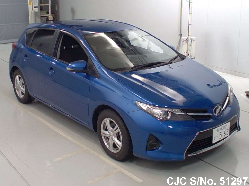 2015 Toyota Auris Blue for sale | Stock No. 51297 | Japanese Used Cars
