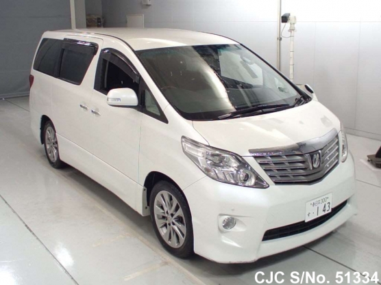 2010 Toyota / Alphard Stock No. 51334