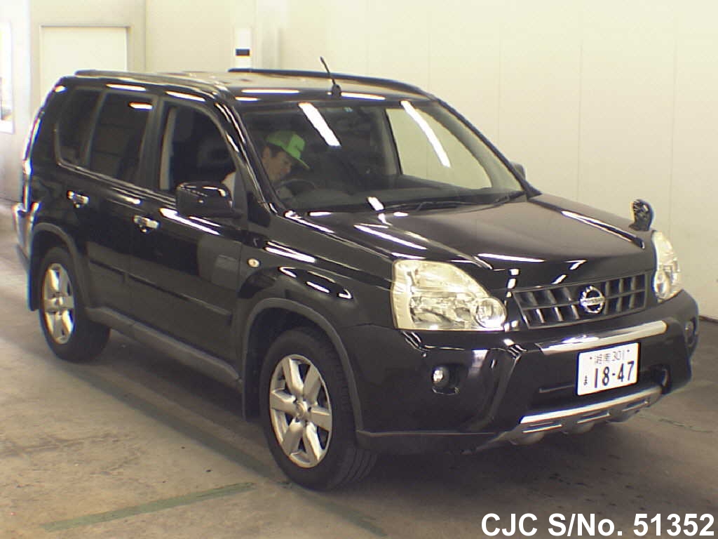 2008 Nissan XTrail Black for sale Stock No. 51352 Japanese Used