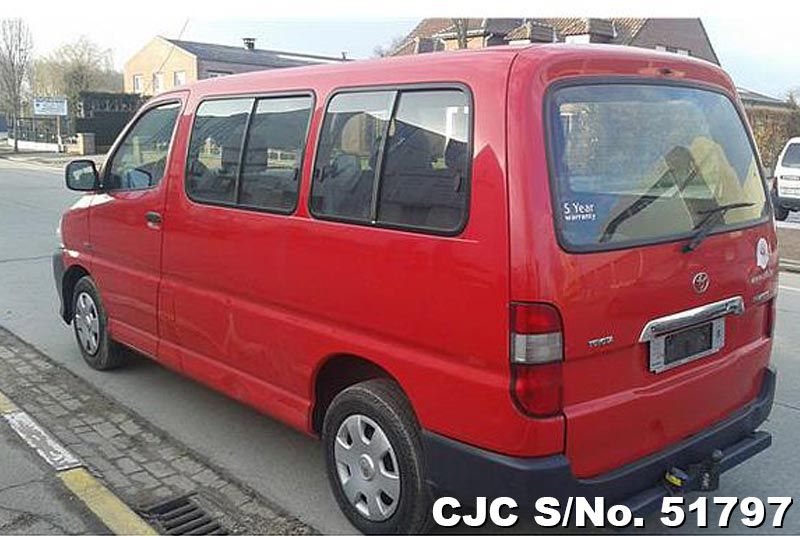 2009 Left Hand Toyota Hiace Red Metallic for sale | Stock No. 51797 ...
