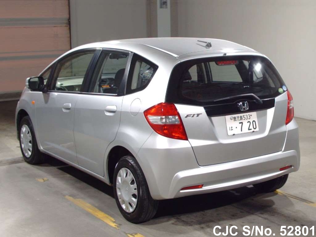 2012 Honda Fit/Jazz Silver for sale Stock No. 52801 Japanese Used