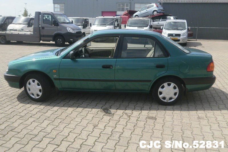 1997 Left Hand Toyota Corolla Green for sale | Stock No. 52831 | Left ...