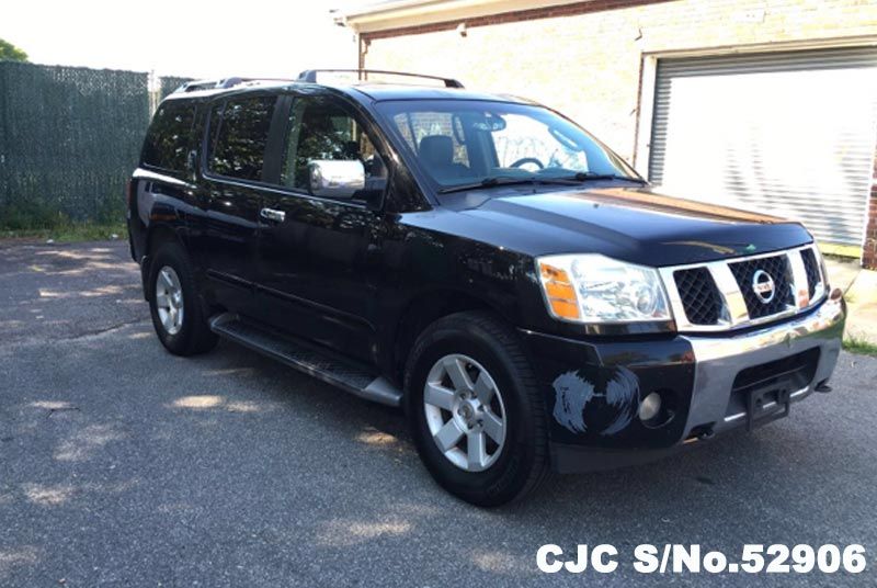 2004 Left Hand Nissan Armada Black for sale Stock No. 52906 Left