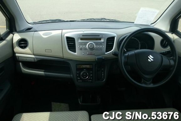 2013 Suzuki Wagon R Silver for sale | Stock No. 53676 | Japanese
