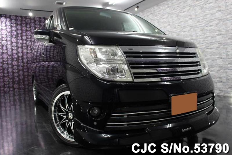 2006 Nissan Elgrand Black Metallic for sale | Stock No. 53790