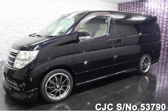 2006 Nissan Elgrand Black Metallic for sale | Stock No. 53790