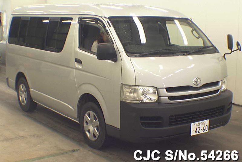 2010 Toyota Hiace Silver for sale | Stock No. 54266 | Japanese Used ...
