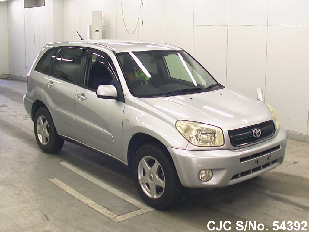 2003 Toyota Rav4 Silver for sale Stock No. 54392 Japanese Used Cars