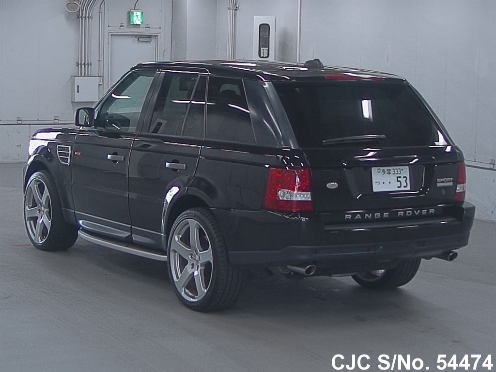 2007 Land Rover Range Rover Sport Black for sale Stock No. 54474 Japanese Used Cars Exporter