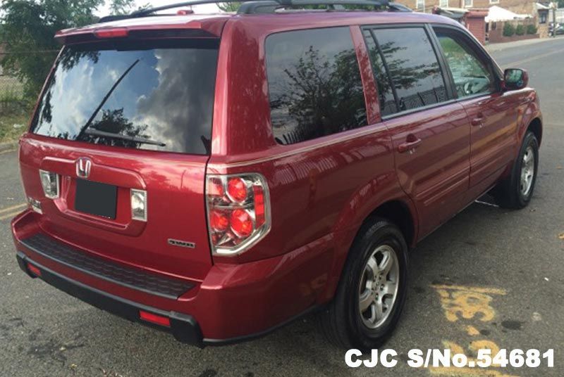 2006 Left Hand Honda Pilot Maroon for sale Stock No. 54681 Left