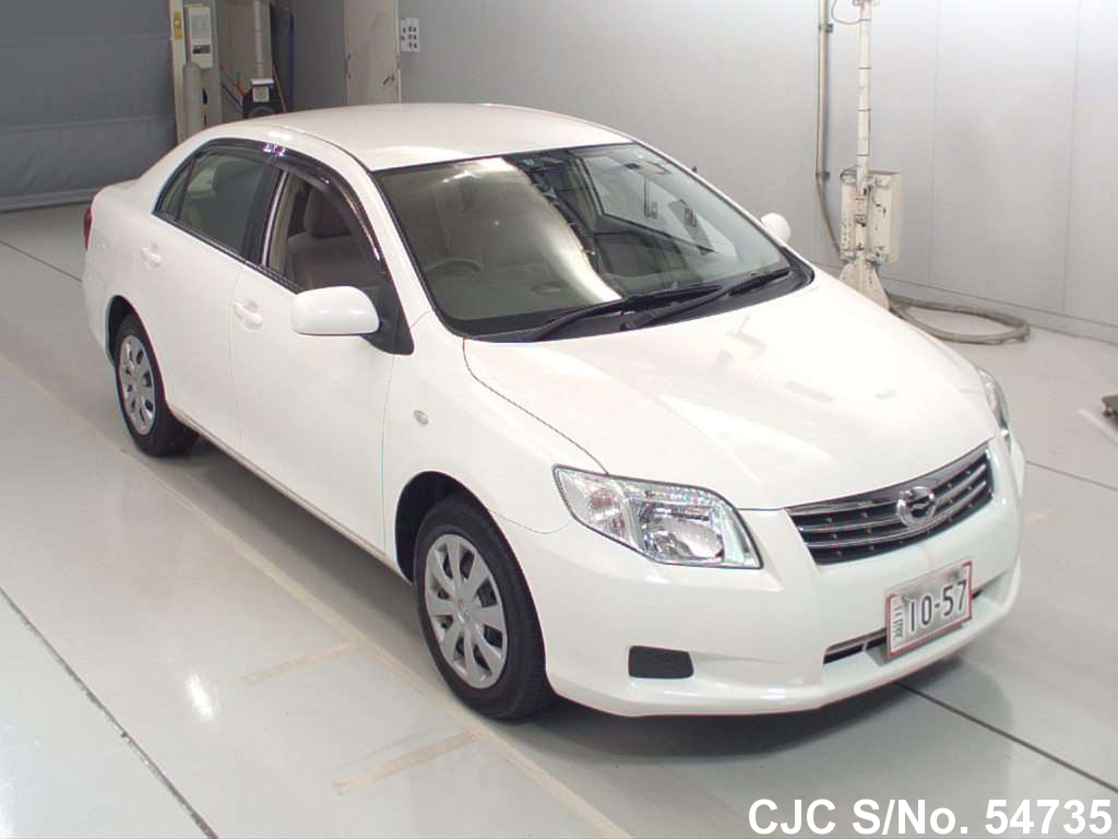 2011 Toyota Corolla Axio White for sale | Stock No. 54735 | Japanese ...