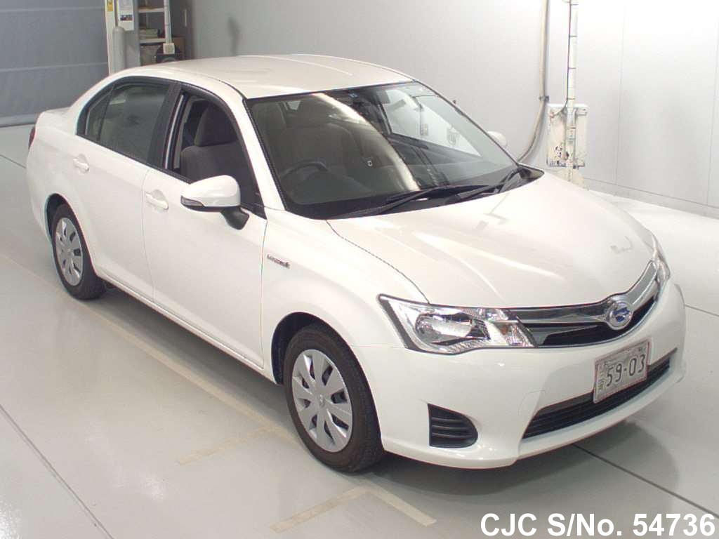 2013 Toyota Corolla Axio White for sale | Stock No. 54736