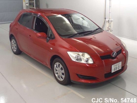 2007 Toyota / Auris Stock No. 54748