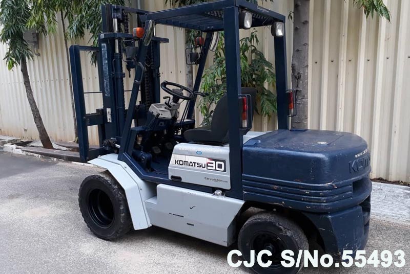 Used Komatsu FD30 Forklift for sale model CJC 55493 Japanese