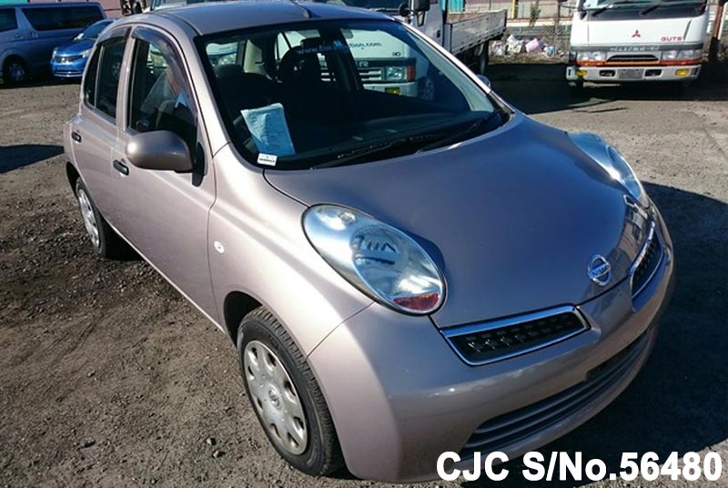 2008 Nissan March Pink Silver for sale | Stock No. 56480 2008 Nissan March Pink Silver for sale | Stock No. 56480