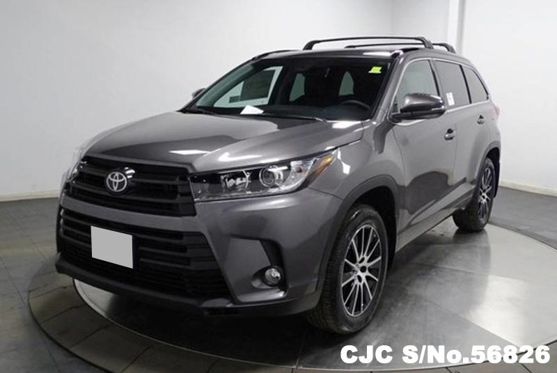 Brand New 2017 Left Hand Toyota Highlander Predawn Gray Mica for sale