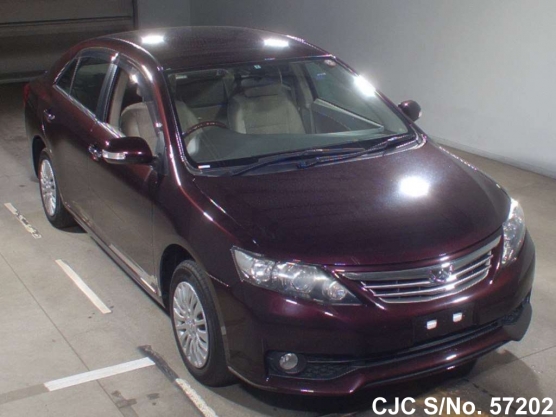 2012 Toyota / Allion Stock No. 57202