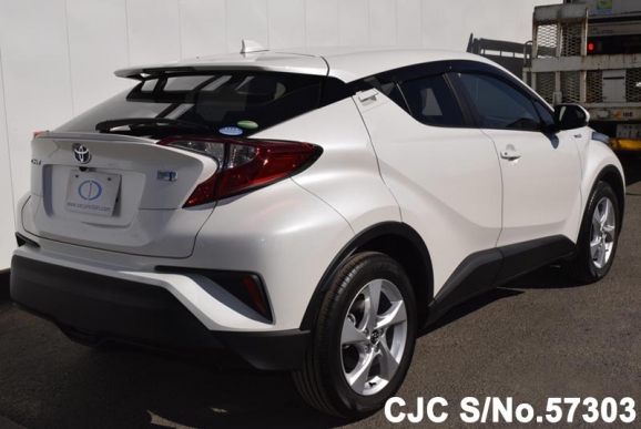 2017 Toyota C-HR White for sale | Stock No. 57303 | Japanese Used