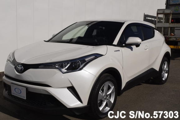 2017 Toyota C-HR White for sale | Stock No. 57303 | Japanese Used