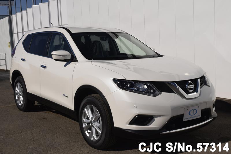 2016 Nissan XTrail Hybrid White for sale Stock No. 57314 Japanese