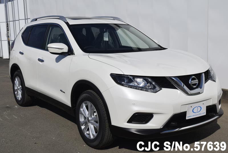 17 Nissan X Trail Hybrid White For Sale Stock No Japanese Used Cars Exporter