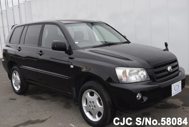 2005 Toyota Kluger Black for sale Stock No. 58084 Japanese Used