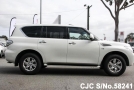right side of luxury sport utility vehicle Nissan Patrol