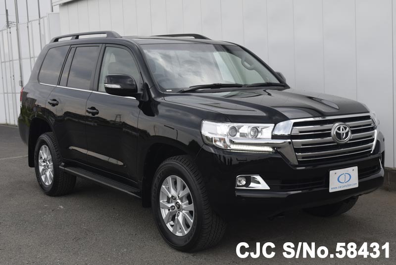 2017 Toyota Land Cruiser Black for sale Stock No. 58431 Japanese