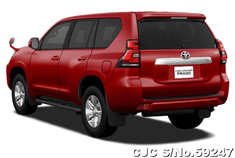 Brand New 2018 Toyota Land Cruiser Prado Red for sale | Stock No. 59247 ...