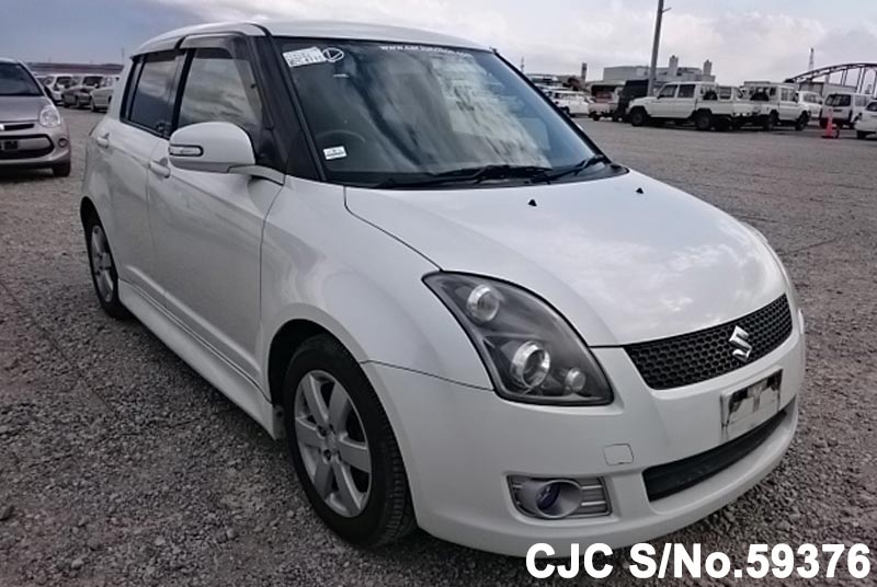 carro Construir sobre código postal 2008 Suzuki Swift White for sale | Stock No. 59376 | Japanese Used Cars  Exporter