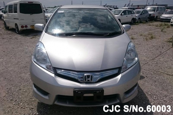13 Honda Fit Shuttle Hybrid Silver For Sale Stock No Japanese Used Cars Exporter