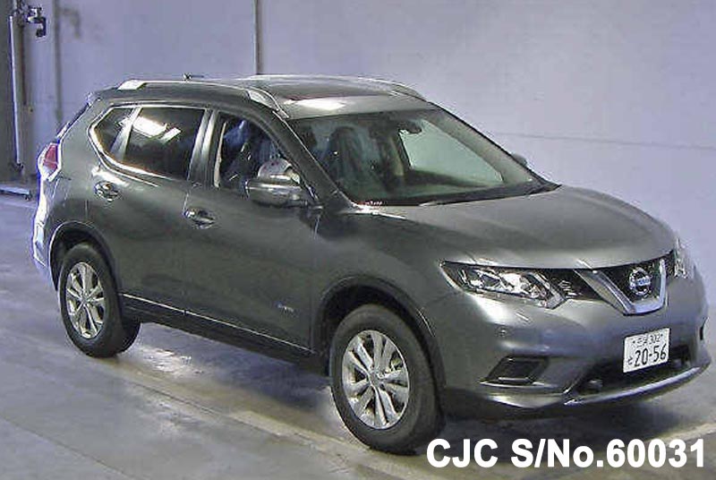 Brand New 2017 Nissan XTrail Hybrid Gray for sale Stock No. 60031 Japanese Used Cars Exporter