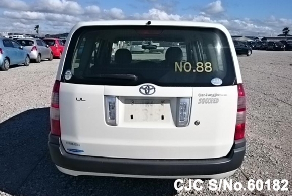 2012 Toyota Succeed Van White for sale | Stock No. 60182
