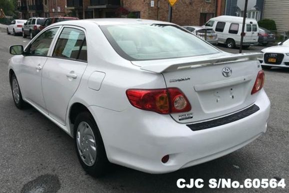 2009 Left Hand Toyota Corolla White For Sale Stock No