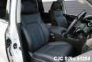 front inside Lexus LX 570 White color and 5.7L Petrol engine