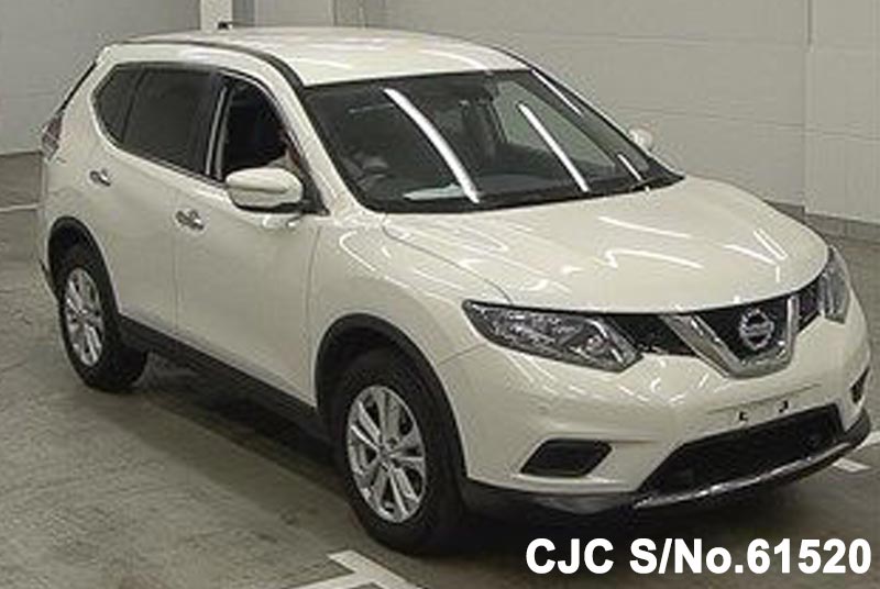 2016 Nissan XTrail Pearl for sale Stock No. 61520 Japanese Used