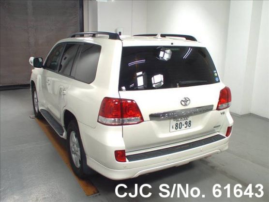 2007 Toyota Land Cruiser Pearl White for sale | Stock No. 61643