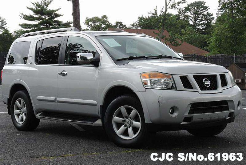 2010 Left Hand Nissan Armada Silver For Sale Stock No 61963 Left Hand Used Cars Exporter