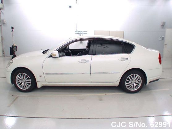 2006 Nissan Fuga White for sale | Stock No. 62991 | Japanese Used