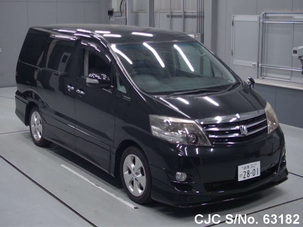 2007 Toyota Alphard Black for sale | Stock No. 63182 | Japanese Used ...