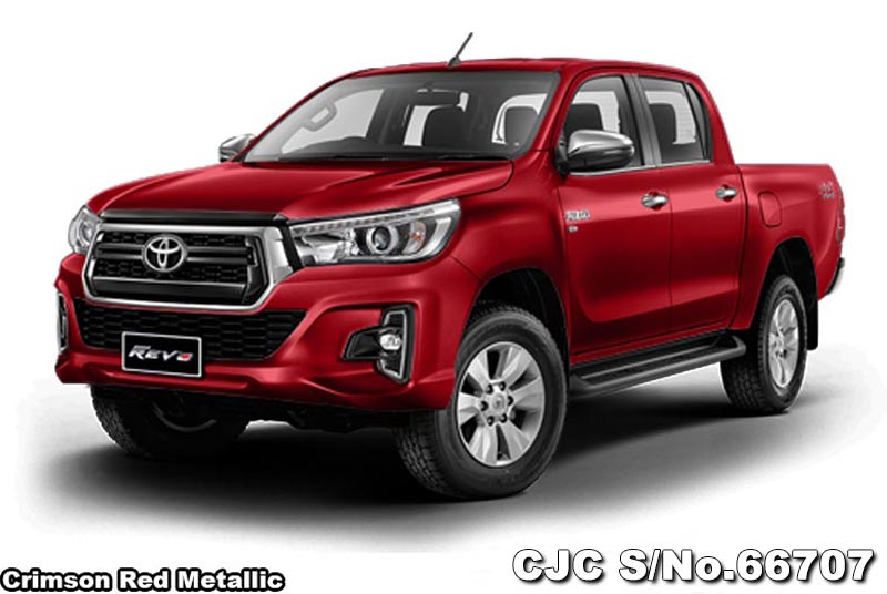 2018 Toyota Hilux Red for sale Stock No. 66707 Japanese Used Cars