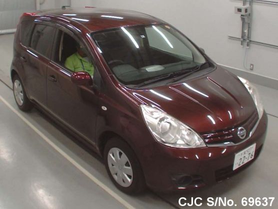 2012 Nissan / Note Stock No. 69637