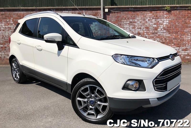 2015 Ford Ecosport White for sale Stock No. 70722 Japanese Used