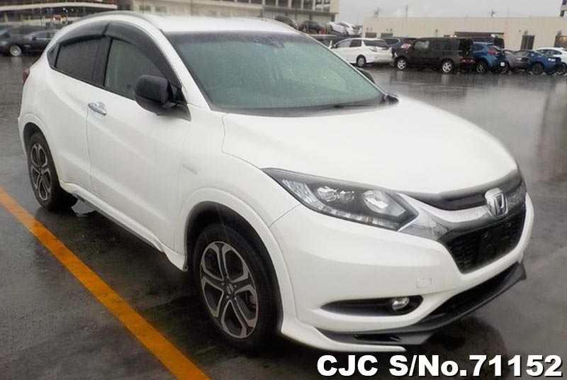 16 Honda Vezel Hybrid Pearl For Sale Stock No Japanese Used Cars Exporter