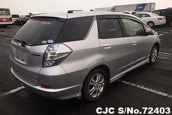 12 Honda Fit Shuttle Hybrid Silver For Sale Stock No Japanese Used Cars Exporter