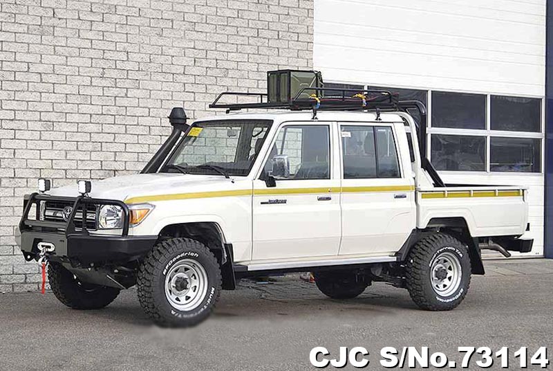 2018 Left Hand Toyota Land Cruiser White for sale | Stock No. 73114 | Left Hand Used Cars Exporter