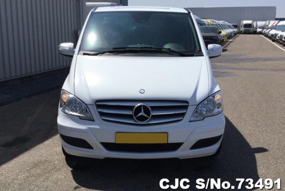 2013 Left Hand Mercedes Benz Viano White For Sale Stock No 73491 Left Hand Used Cars Exporter